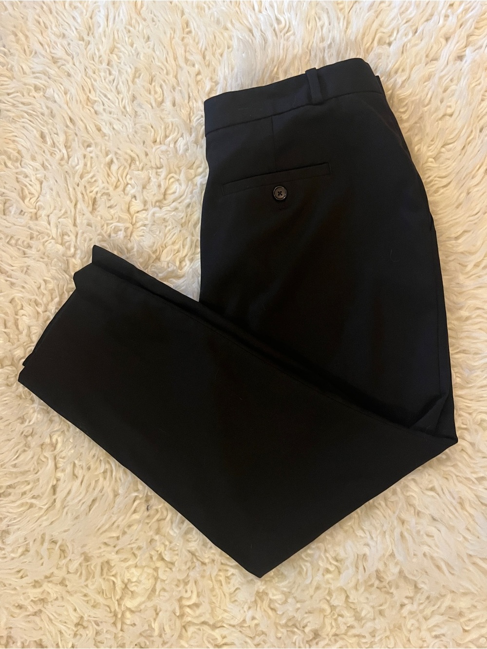 Banana Republic Black Women’s Petite Pants - Modern Tapered Cut